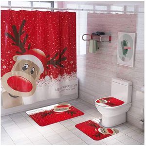 La mejor decoración para el baño de Navidad