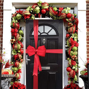 Los Mejores Lazos de Navidad para Puertas