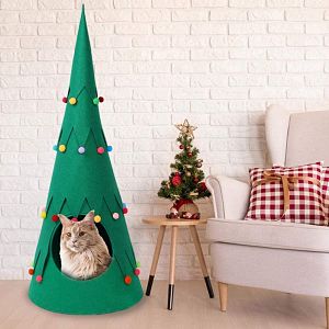 árboles de navidad para gatos