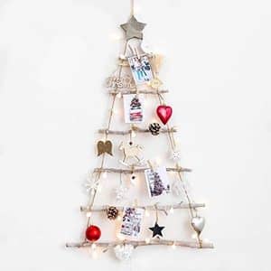 Cómo hacer un árbol navideño en la pared