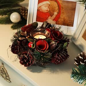 Centros de mesa navideños DIY