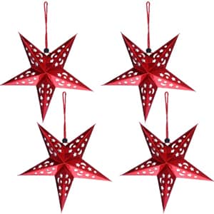 Estrella de Navidad con papel DIY