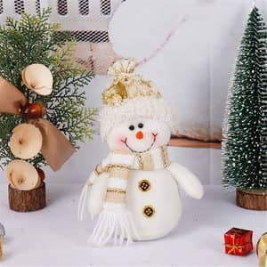 Lee más sobre el artículo Cómo hacer un muñeco de nieve a crochet
