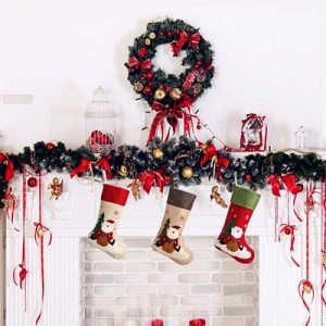 DIY calcetines de navidad con goma EVA