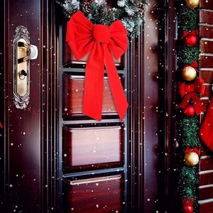 Lazos de Navidad para puertas en casa