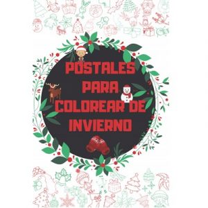 Comprar Postales de Navidad para Colorear Online