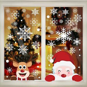 decoración de Navidad para ventanas