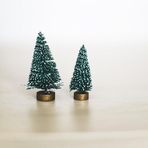 Decoración para árbol de Navidad pequeño