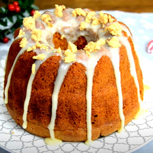 Receta Bizcocho de Turrón duro