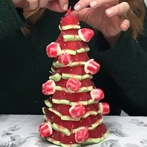 árbol de Navidad de gominolas