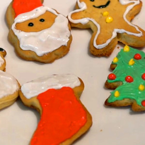 la mejor receta de galletas de Navidad sin mantequilla