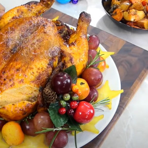 Ideas de Recetas de Pollo Navideñas