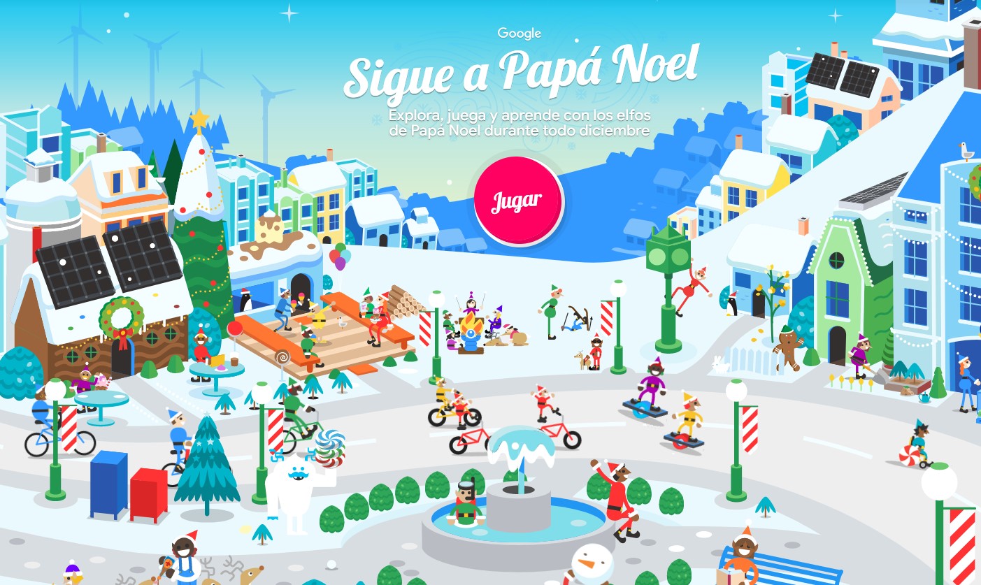 Sigue el Recorrido de Papá Noel