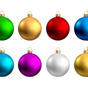 ¿Cuáles son los colores más usados en los adornos navideños?
