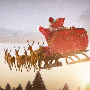 ¿De dónde procede el trineo de Santa Claus?